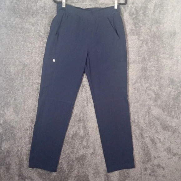Figs Axim men's navy blue scrub pants size Medium - Picture 4 of 7